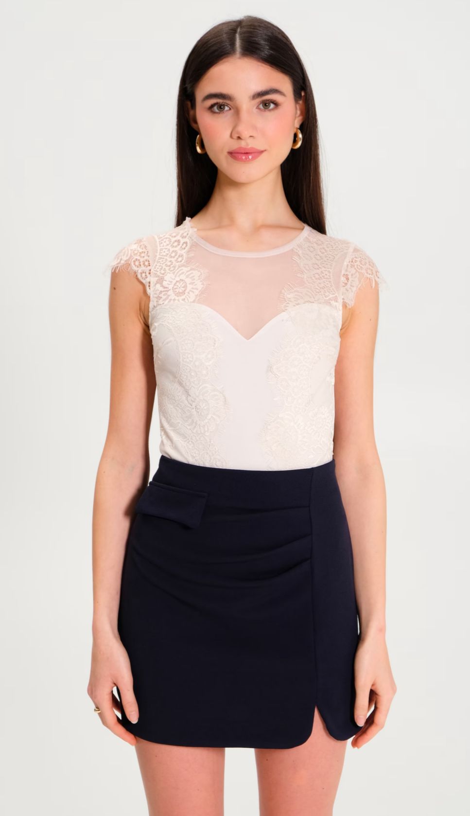 BODY KIM PIZZO BIANCO