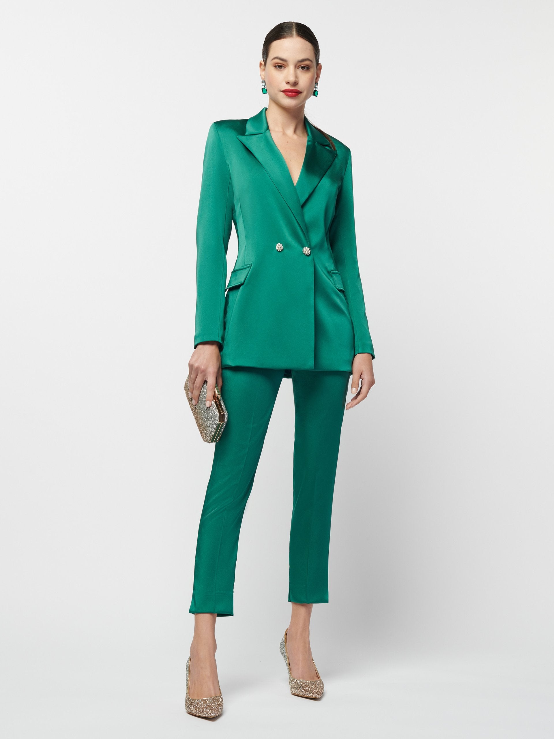 Giacca in raso Rinascimento CFC0115212003B369103 - Main Image