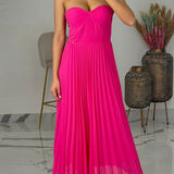 Abito midi plissè - Rinascimento