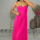 Abito midi plissè - Rinascimento