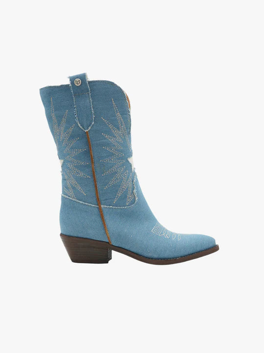 Stivali denim Gisel Moire