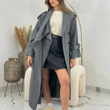 Cappotto lungo con sciarpa - Eleh - Art E00240