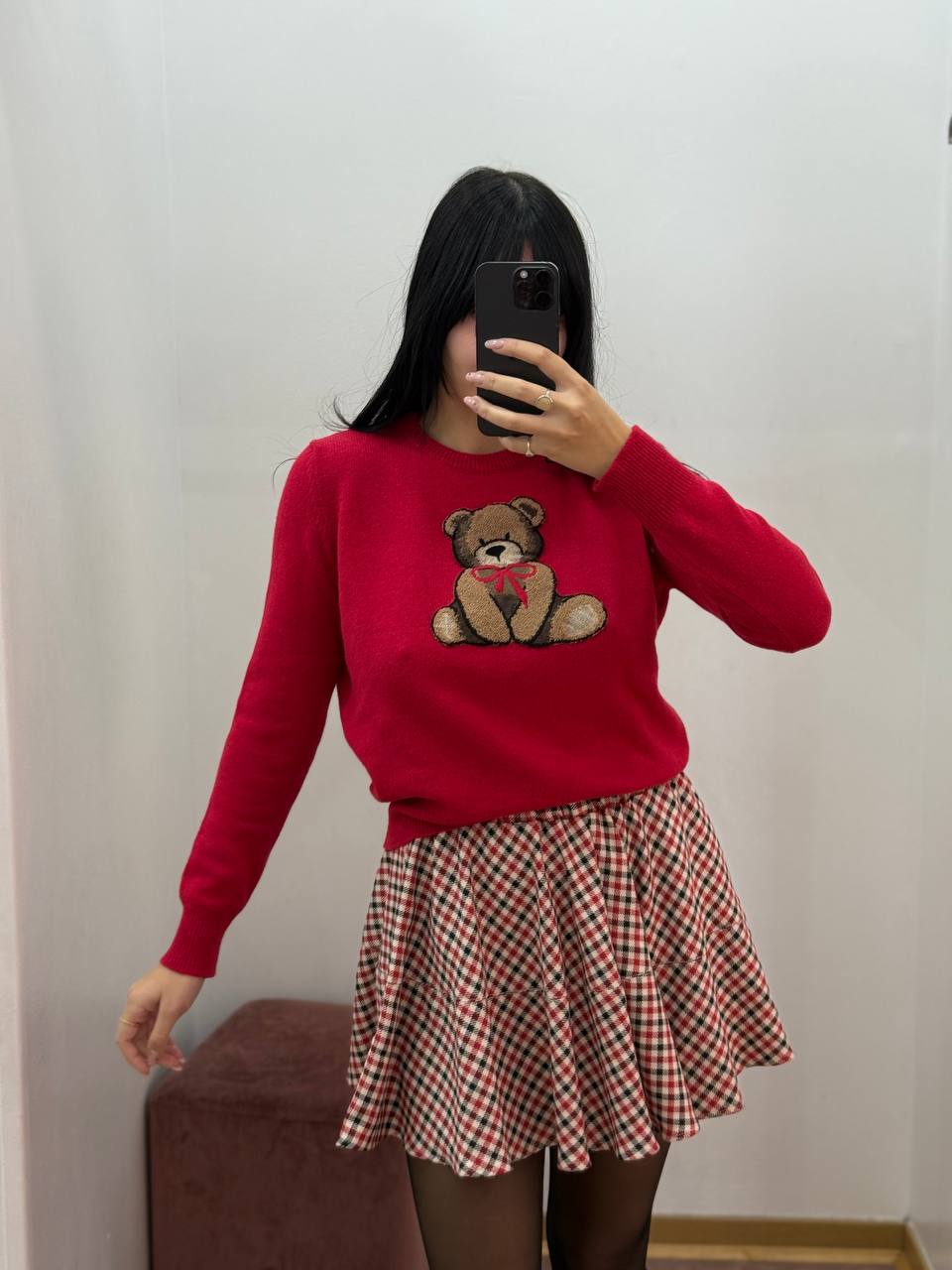 Gonna scozzese Vicolo Art TS2040