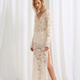 Abito midi in pizzo - So Allure - L1028D