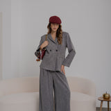 Pantalone Palazzo Melange- Eleh- Art EFW250039