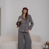 Pantalone Palazzo Melange- Eleh- Art EFW250039