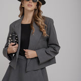 Giacca Doppiopetto Crop - Eleh- Art EFW250066