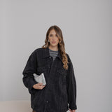 Giacca Jeans Strass- Eleh- Art EL073