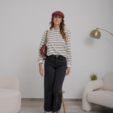 Jeans Con Risvolto Strass- Eleh- Art EL072