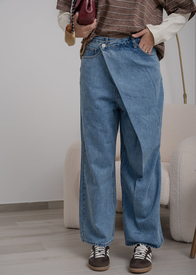 Jeans A Vita Incrociata- Eleh- Art EL043