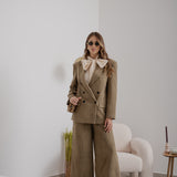 Pantalone Con Pinces- Eleh- Art EFW250122