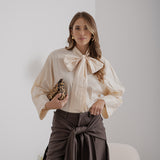 Camicia Con Fiocco-Eleh- Art EFW250281