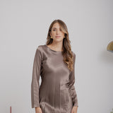 Abito Corto Satin- Eleh- Art EFW250212