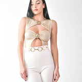 Body laminato oro - Alma Sanchez