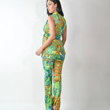 Gilet fantasia tropicale e barocco - Shit wear