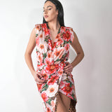 Body rosa fantasia floreale - Shit wear -