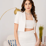 Giacca corta in paillettes - AlmaSanchez - JEDA-CH