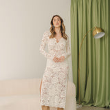 Abito midi in pizzo - So Allure - L1028D
