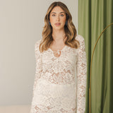 Abito midi in pizzo - So Allure - L1028D