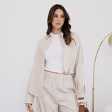 Camicia a righe oversize - So Allure - D2021D