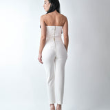 Pantalone bianco Paco - Alma Sanchez