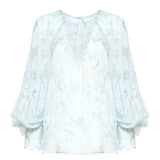 Blusa con motivo floreale - So Allure - V2047D