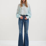 Blusa con motivo floreale - So Allure - V2047D