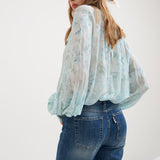 Blusa con motivo floreale - So Allure - V2047D