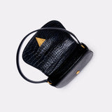 Borsa Clap Crocco a spalla- Vicolo- Art XF0011