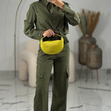 Pantalone cargo tencel - Soallure - Art O66032A