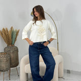 Felpa con fiori - Vic Bee - Art RI4167023V1290