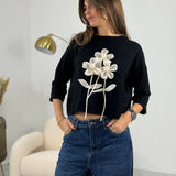 Felpa con fiori - Vic Bee - Art RI4167023V1290