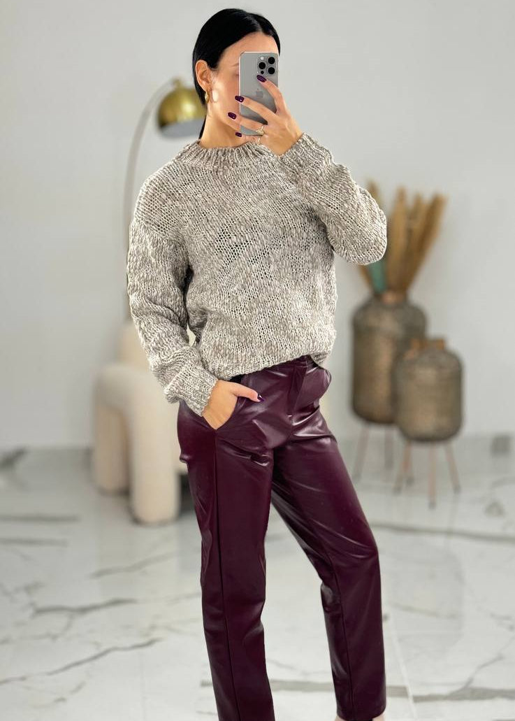 Pantalone ecopelle - Mariuccia Milano - Art MMD4139