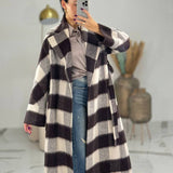 Cappotto lungo con cintura - Soallure - Art W33071A