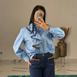 Camicia con volant - Please